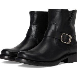 Frye Veronica Flex Black Leather Bootie. New - never worn. Size 7B